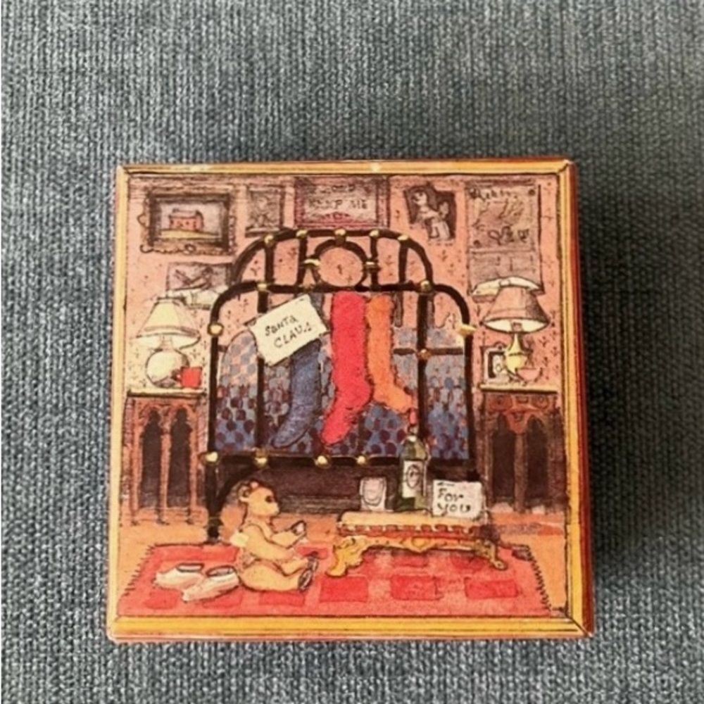 Matthew Rice Santa Claus Christmas Holiday Box